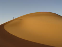 Die höchste Düne der libyschen Sahara